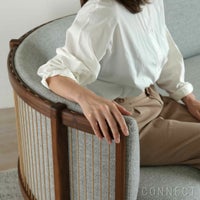 CARL HANSEN & SON （カール・ハンセン＆サン） / RF1903 SIDEWAYS SOFA（サイドウェイ・ソファ） / ウォルナット材・オイル仕上げ / Hallingdal 116（ハリンダル） / 2人掛け