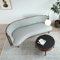 CARL HANSEN & SON （カール・ハンセン＆サン） / RF1903 SIDEWAYS SOFA（サイドウェイ・ソファ） / ウォルナット材・オイル仕上げ / Hallingdal 116（ハリンダル） / 2人掛け