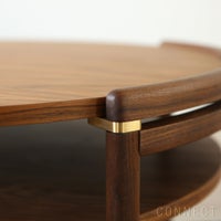 CARL HANSEN & SON（カール・ハンセン＆サン） / RF1905 SIDEWAYS COFFEE TABLE（サイドウェイ・コーヒーテーブル） / ウォルナット材・ラミネート天板ブラック / サイドテーブル