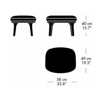 【ポイント15倍】FRITZ HANSEN（フリッツ・ハンセン） / FRI（フリチェア） フットスツールセット / ラウンジチェア