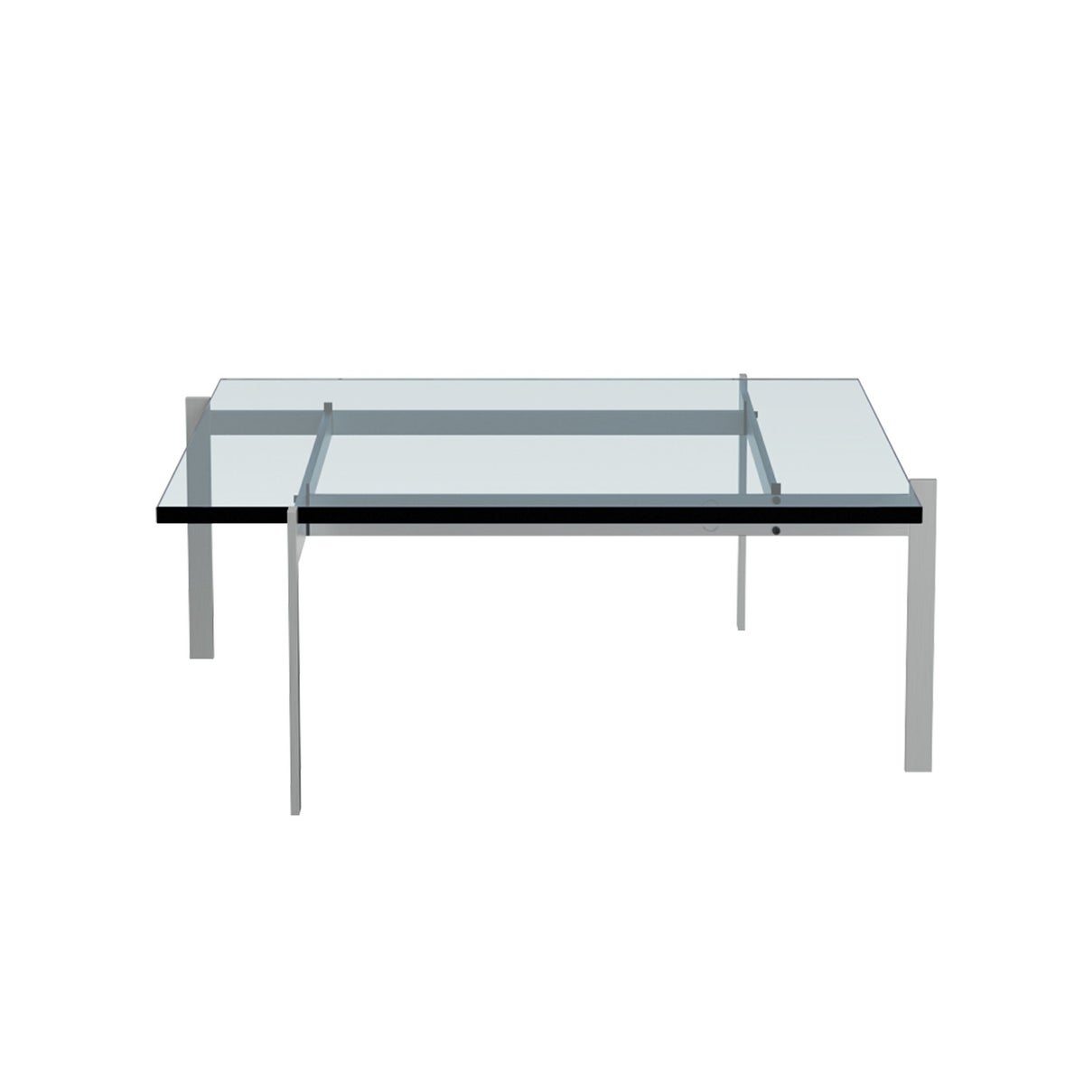 FRITZ HANSEN（フリッツ・ハンセン） / PK61 / ガラス / サテン仕上げステンレススチール / コーヒーテーブル / 80×80cm