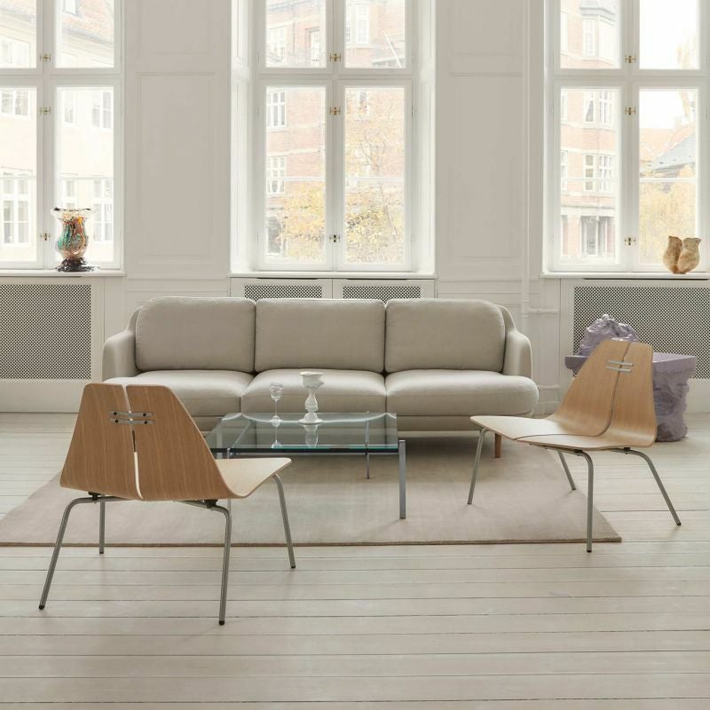 FRITZ HANSEN（フリッツ・ハンセン） / PK61 / ガラス / サテン仕上げステンレススチール / コーヒーテーブル / 80×80cm