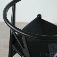 【Black Friday 2025限定モデル】【ポイント10倍】CH24 ユーカリ材・ブラック塗装 / ブラックペーパーコード / SH45cm / CARL HANSEN & SON （カール・ハンセン＆サン）