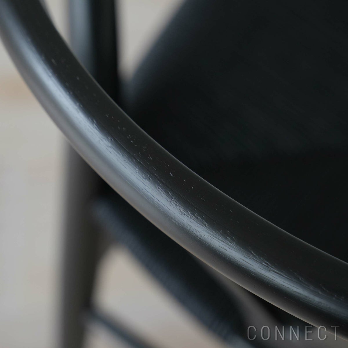 【Black Friday 2025限定モデル】【ポイント10倍】CH24 ユーカリ材・ブラック塗装 / ブラックペーパーコード / SH45cm / CARL HANSEN & SON （カール・ハンセン＆サン）