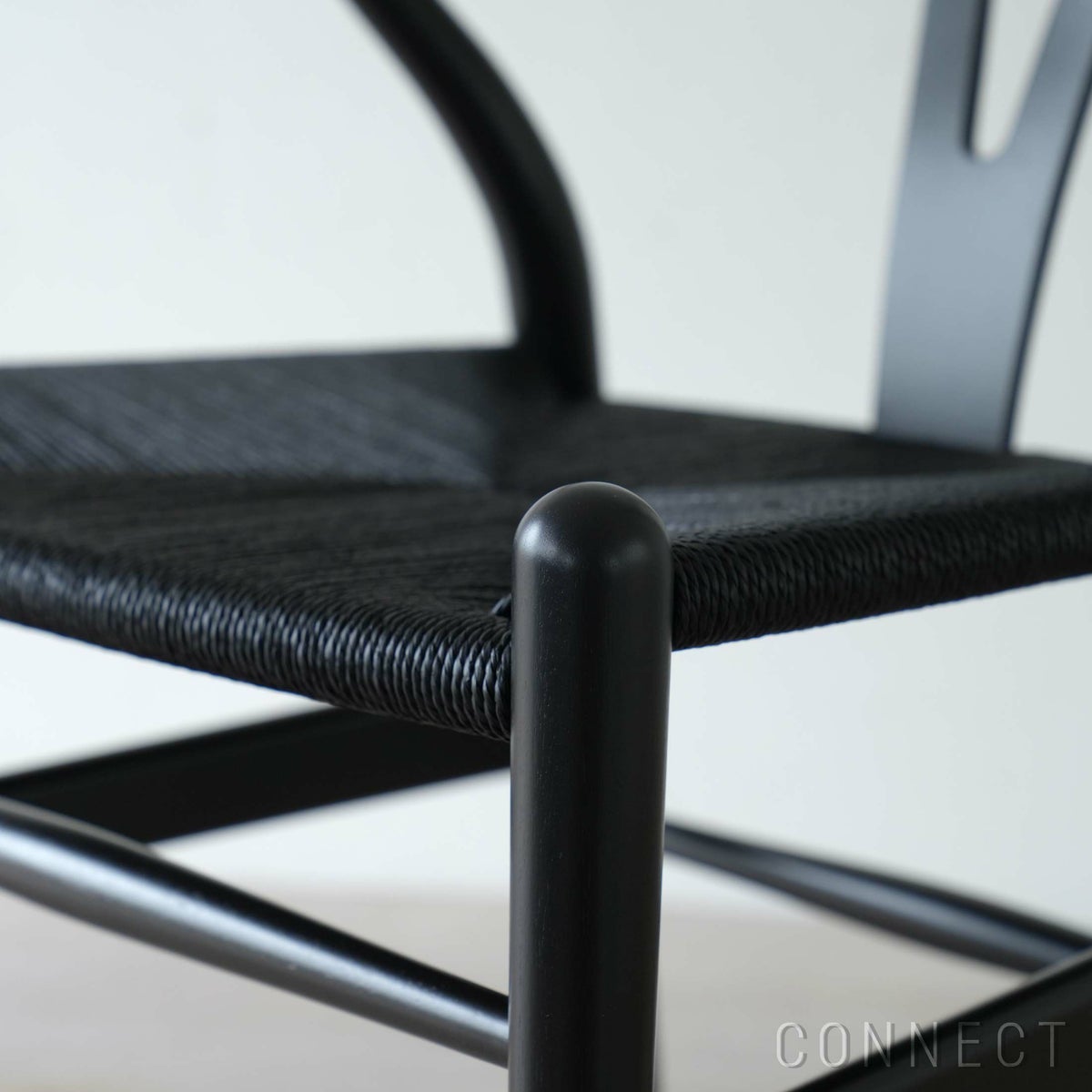 【Black Friday 2025限定モデル】【ポイント10倍】CH24 ユーカリ材・ブラック塗装 / ブラックペーパーコード / SH45cm / CARL HANSEN & SON （カール・ハンセン＆サン）