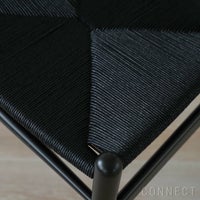 【Black Friday 2025限定モデル】【ポイント10倍】CH24 ユーカリ材・ブラック塗装 / ブラックペーパーコード / SH45cm / CARL HANSEN & SON （カール・ハンセン＆サン）