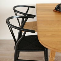 【Black Friday 2025限定モデル】【ポイント10倍】CH24 ユーカリ材・ブラック塗装 / ブラックペーパーコード / SH45cm / CARL HANSEN & SON （カール・ハンセン＆サン）