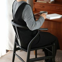 【Black Friday 2025限定モデル】【ポイント10倍】CH24 ユーカリ材・ブラック塗装 / ブラックペーパーコード / SH45cm / CARL HANSEN & SON （カール・ハンセン＆サン）