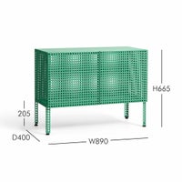 HAY（ヘイ） /PERFORATED CABINET FLOOR（パーフォレイテッド キャビネット フロア） / Sサイズ / 全4色 / キャビネット