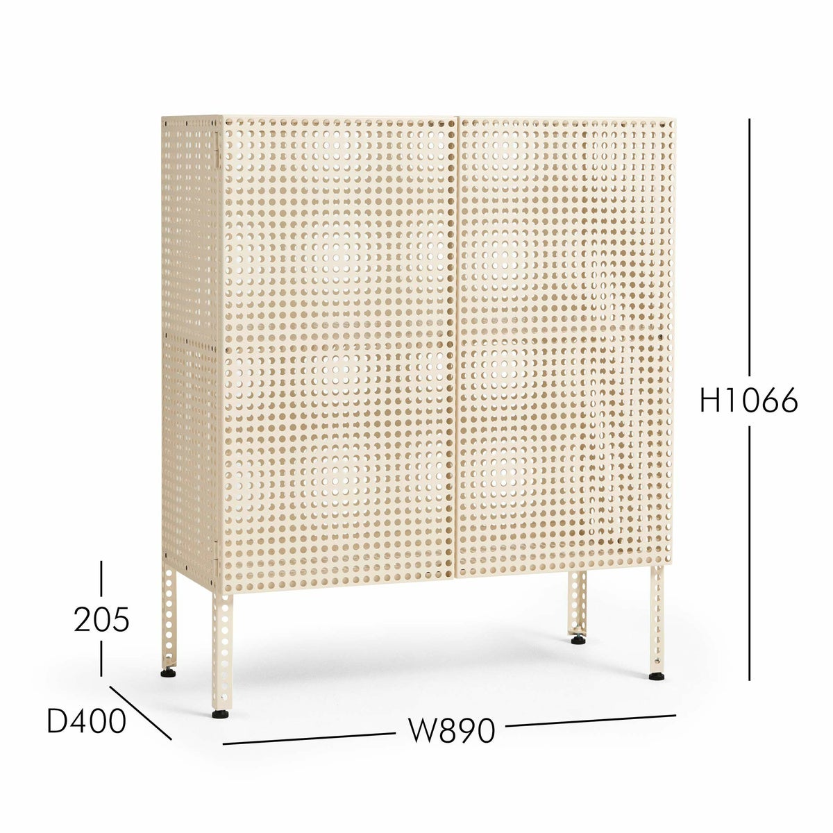 HAY（ヘイ） / PERFORATED CABINET FLOOR（パーフォレイテッド キャビネット フロア） / Mサイズ / 全2色 / キャビネット