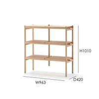 Karimoku Case（カリモクケース） / KINUTA N-SS01 / 2×2 / ノームシェルフ