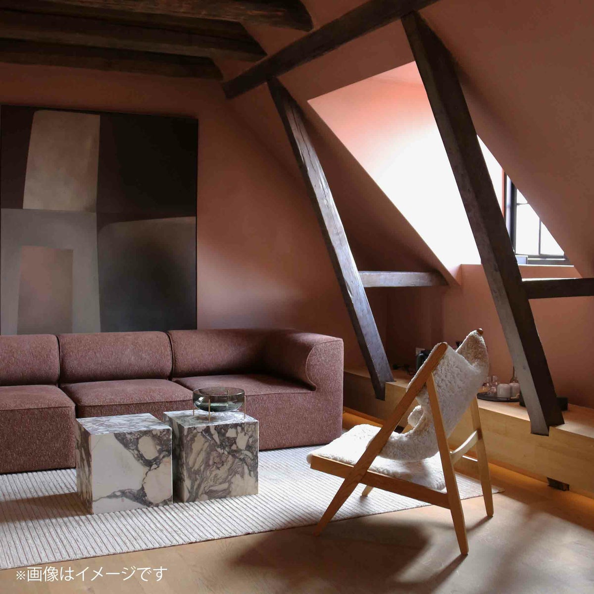 Audo Copenhagen（オドー・コペンハーゲン） / PLINTH CUBIC（プリンス キュービック） / 大理石 / テーブル