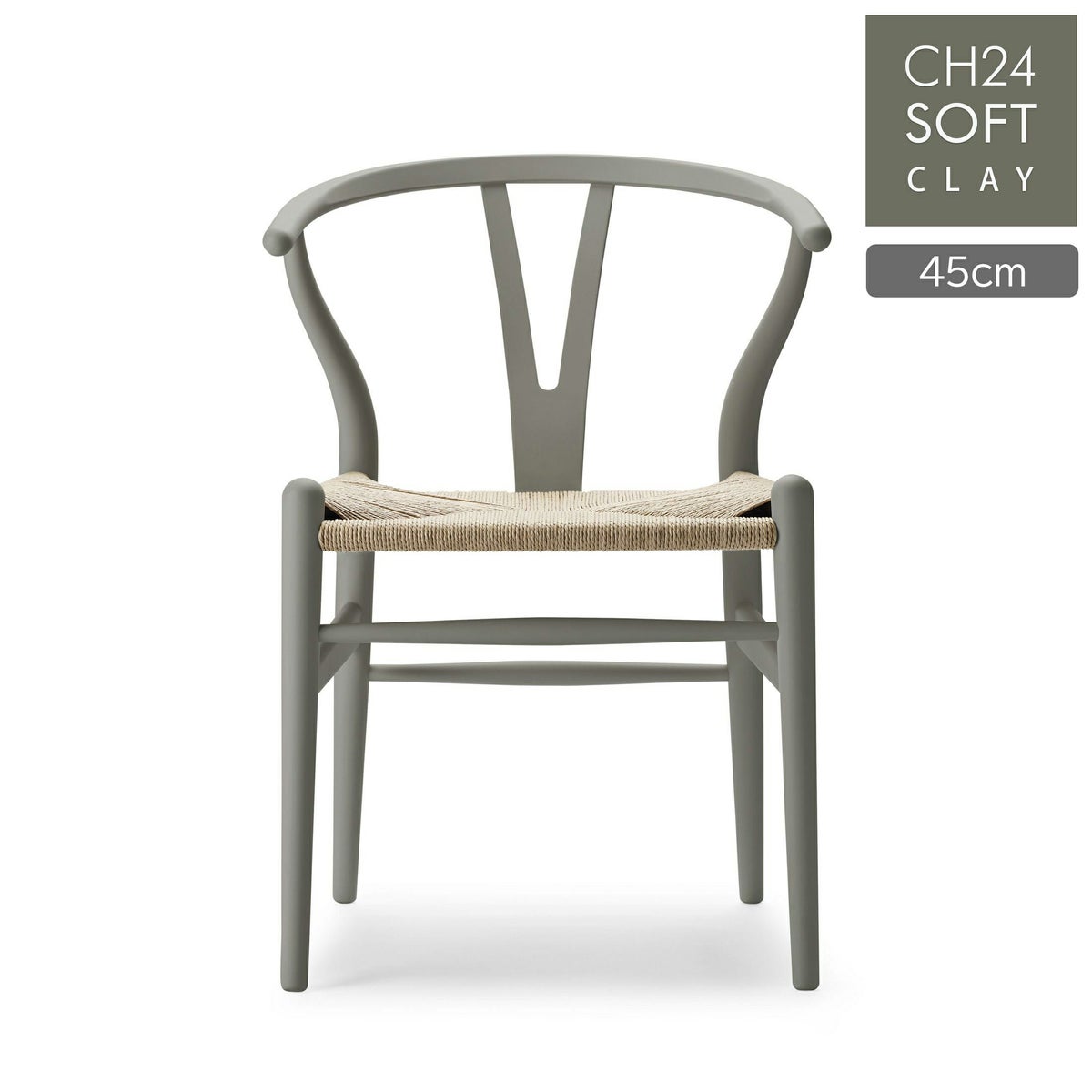 CH24 SOFT by ILSE CRAWFORD / CLAY（クレイ） / Yチェアソフト（ワイチェア） ビーチ材・マットカラー / CARL HANSEN & SON （カール・ハンセン＆サン）