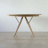 PP Mobler（PPモブラー） / PP75 / オーク材・ソープ仕上げ / Φ120 / テーブル / 伸長板取付不可