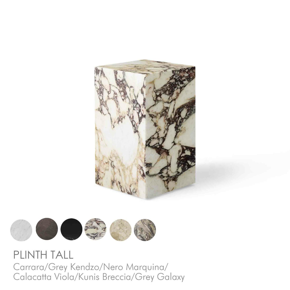 Audo Copenhagen（オドー・コペンハーゲン） / PLINTH TALL（プリンス トール） / 大理石 / 全6色 / テーブル