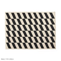 HAY（ヘイ） / SHIFT KELIM RUG（シフト キリム ラグ） / ブラック / 170×240cm / ラグ