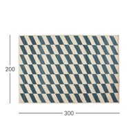 HAY（ヘイ） / SHIFT KELIM RUG（シフト キリム ラグ） / ブルー / 200×300cm / ラグ