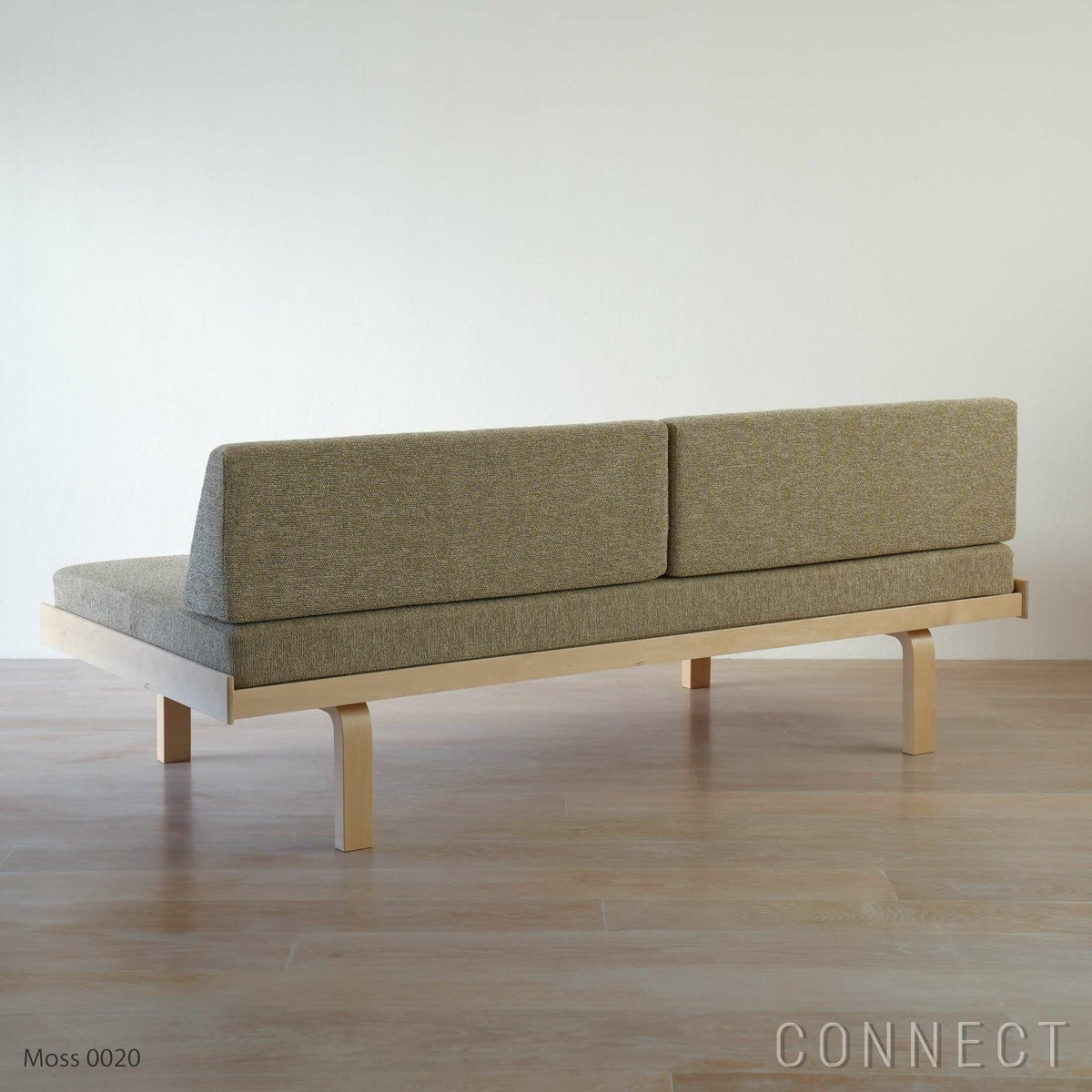 Artek（アルテック） / DAY BED 710（デイベッド） / バーチ材・ナチュラルラッカー仕上げ / Moss 0020 / ソファ【CONNECTオリジナル】