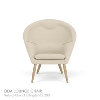 Audo Copenhagen（オドー・コペンハーゲン） / ODA LOUNGE CHAIR（オダ ラウンジチェア） /Natural Oak / Hallingdal 65 200