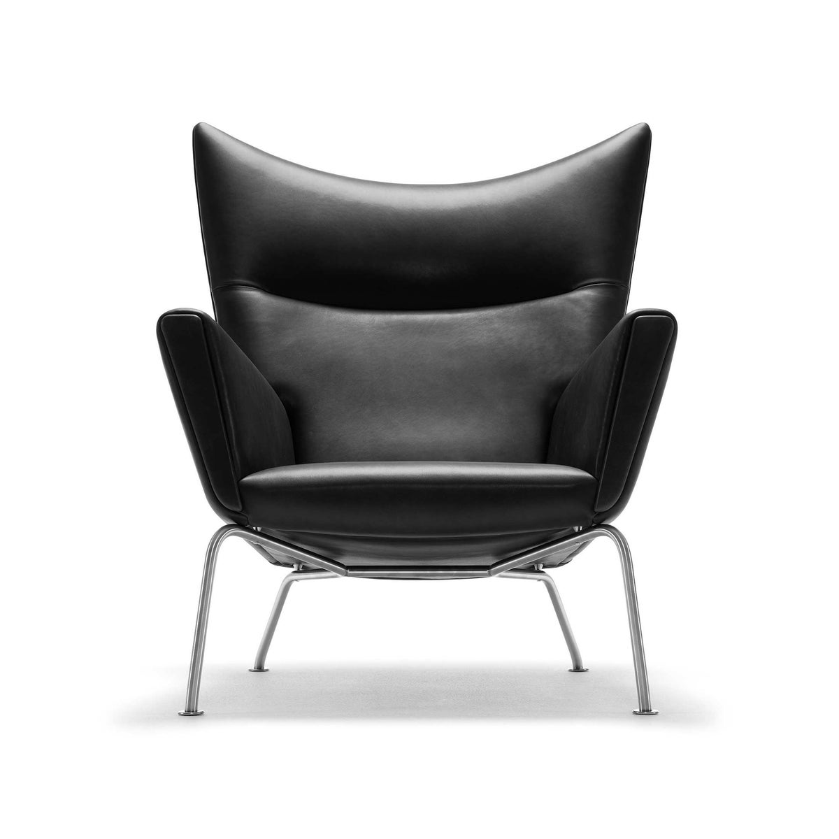 【ウェグナー展対象】CARL HANSEN & SON（カール・ハンセン＆サン） / CH445 WING CHAIR（ウィングチェア） / ステンレススチール / Thor 359