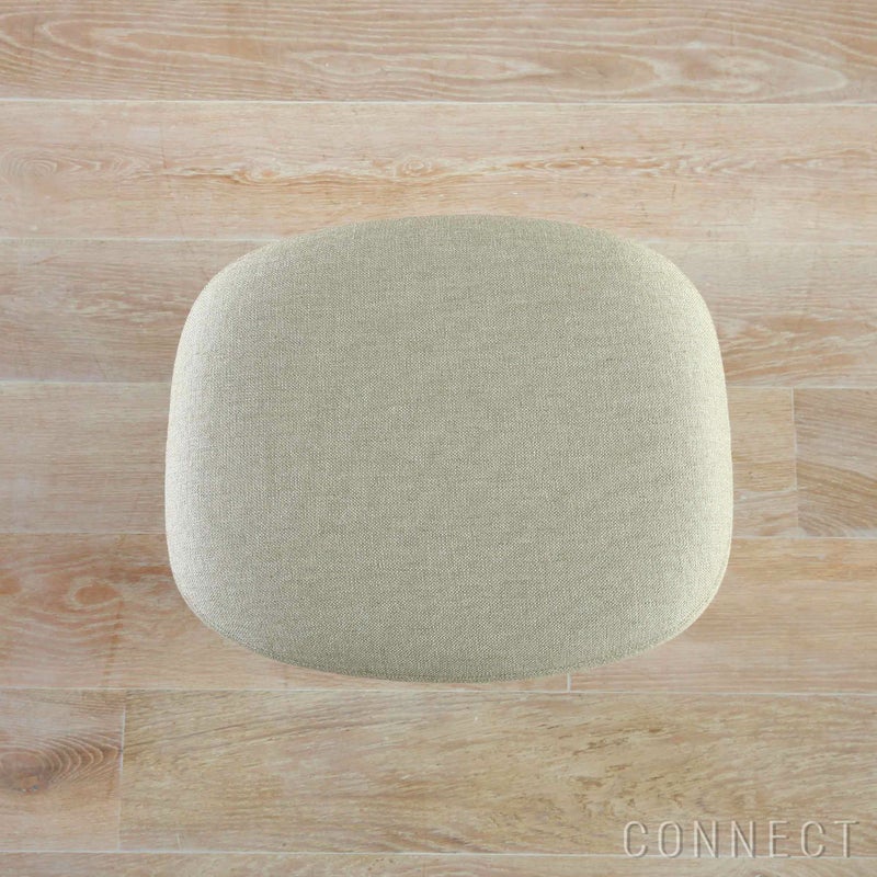 FRITZ HANSEN（フリッツ・ハンセン） / FRI FOOT STOOL（フリチェア用フットスツール） / ウッドベース / Sunniva（スニバ）233 ライトベージュ×Moss（モス）0019