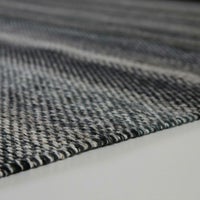 【アウトレット】KASTHALL（カスタール） / HARVEST（ハーベスト）/ブラック＆グレイ（170cm×240cm） / 1015711 / ラグ