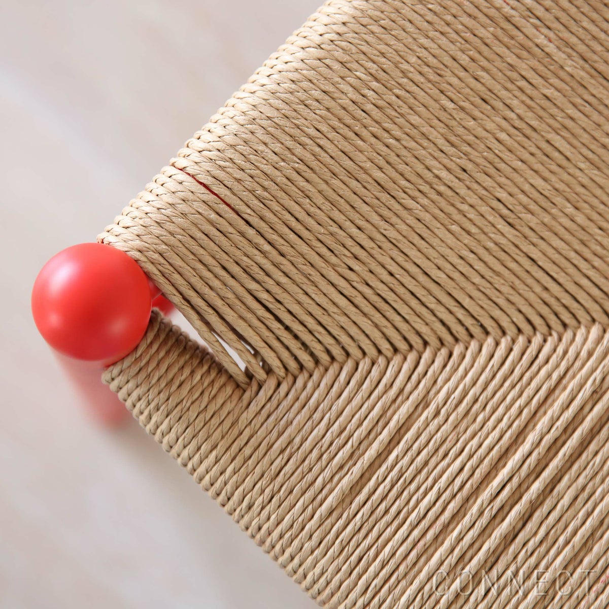 【ウェグナー展限定モデル】CH24 / Yチェア（ワイチェア） ビーチ材・ソフト仕上げ SH45cm / オリジナル真鍮プレート付 / CARL HANSEN & SON （カール・ハンセン＆サン）