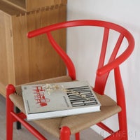 【ウェグナー展限定モデル】CH24 / Yチェア（ワイチェア） ビーチ材・ソフト仕上げ SH45cm / オリジナル真鍮プレート付 / CARL HANSEN & SON （カール・ハンセン＆サン）