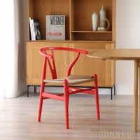 【ウェグナー展限定モデル】CH24 / Yチェア（ワイチェア） ビーチ材・ソフト仕上げ SH45cm / オリジナル真鍮プレート付 / CARL HANSEN & SON （カール・ハンセン＆サン）