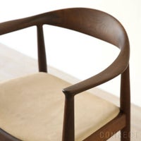 【ウェグナー展限定モデル】PP Mobler（PPモブラー） / PP503 The Chair（ザ チェア） / オーク材・スモークドオーク仕上げ / ヌバックレザー / オリジナル真鍮プレート付