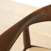 【ウェグナー展限定モデル】PP Mobler（PPモブラー） / PP503 The Chair（ザ チェア） / オーク材・スモークドオーク仕上げ / ヌバックレザー / オリジナル真鍮プレート付