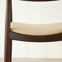 【ウェグナー展限定モデル】PP Mobler（PPモブラー） / PP503 The Chair（ザ チェア） / オーク材・スモークドオーク仕上げ / ヌバックレザー / オリジナル真鍮プレート付