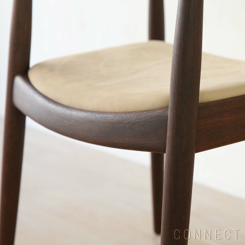 【ウェグナー展限定モデル】PP Mobler（PPモブラー） / PP503 The Chair（ザ チェア） / オーク材・スモークドオーク仕上げ / ヌバックレザー / オリジナル真鍮プレート付