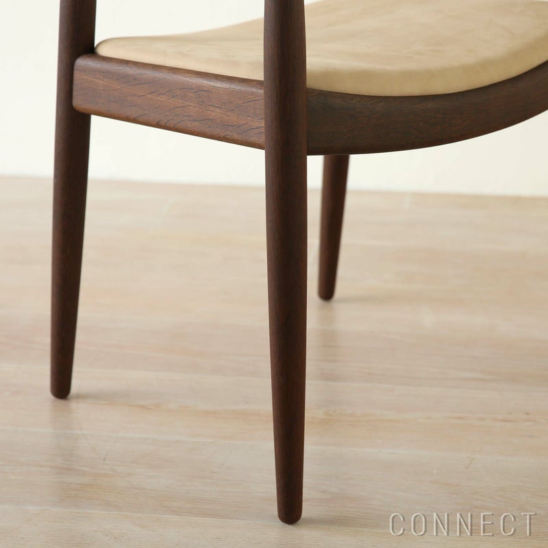 【ウェグナー展限定モデル】PP Mobler（PPモブラー） / PP503 The Chair（ザ チェア） / オーク材・スモークドオーク仕上げ / ヌバックレザー / オリジナル真鍮プレート付