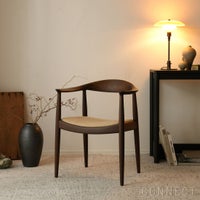 【ウェグナー展限定モデル】PP Mobler（PPモブラー） / PP503 The Chair（ザ チェア） / オーク材・スモークドオーク仕上げ / ヌバックレザー / オリジナル真鍮プレート付