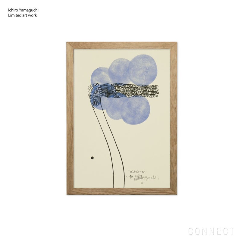 山口一郎 / Giclee（ジクレー印刷）「花 / S-09」 / Sサイズ / アートポスター