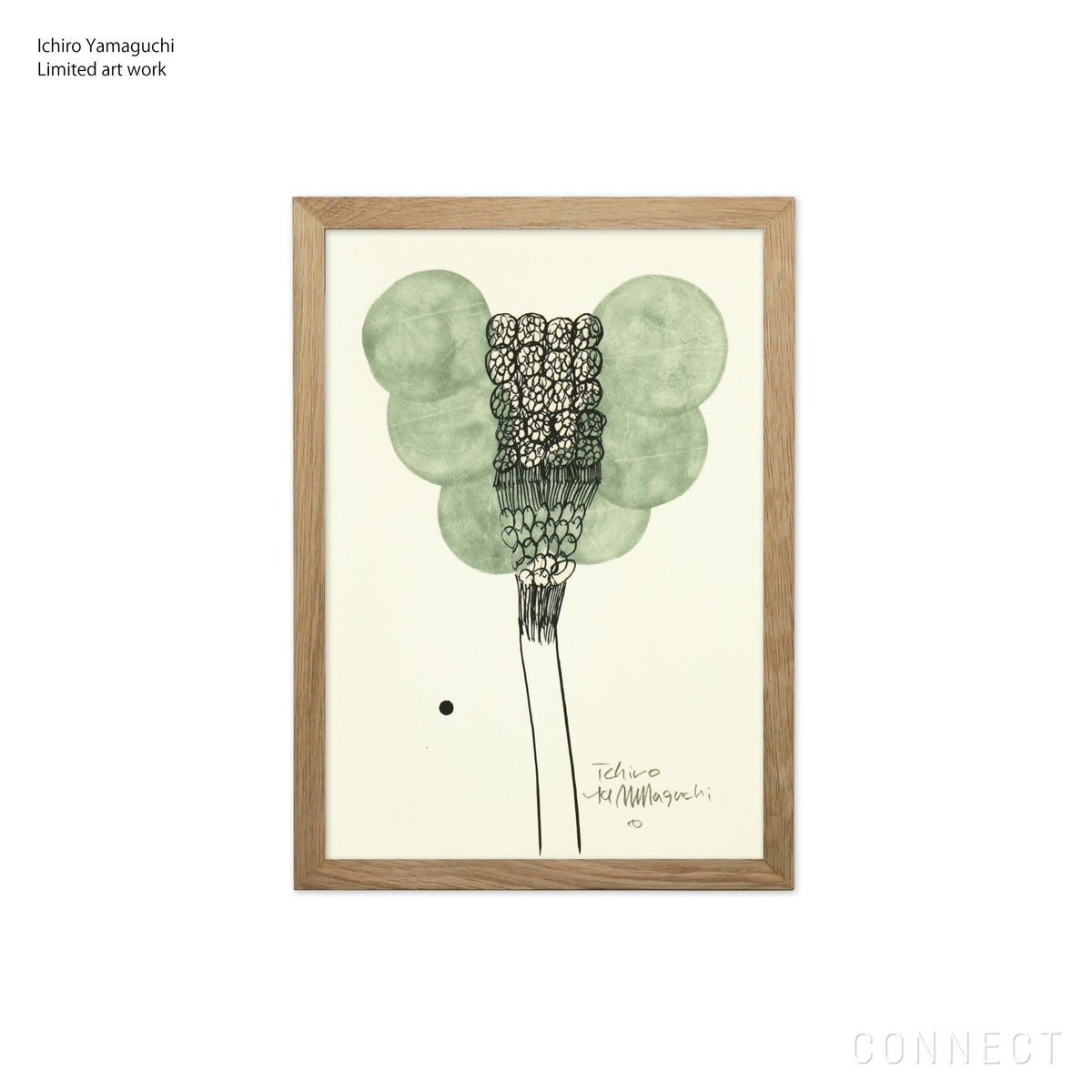 山口一郎 / Giclee（ジクレー印刷）「花 / S-10」 / Sサイズ / アートポスター