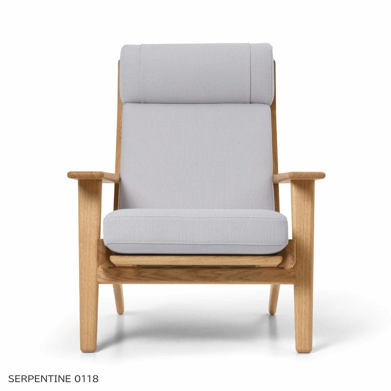 CARL HANSEN & SON（カール・ハンセン＆サン） / CH291 ラウンジチェア / オーク材・オイル仕上げ / SERPENTINE 0118 / CH290 SERIES / ハイバック