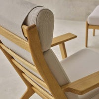 CARL HANSEN & SON（カール・ハンセン＆サン） / CH291 ラウンジチェア / オーク材・オイル仕上げ / SERPENTINE 0118 / CH290 SERIES / ハイバック