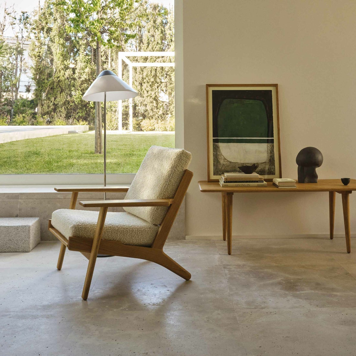 CARL HANSEN & SON（カール・ハンセン＆サン） / CH290 ラウンジチェア / オーク材・オイル仕上げ / BUTE STORR 1501 / CH290 SERIES