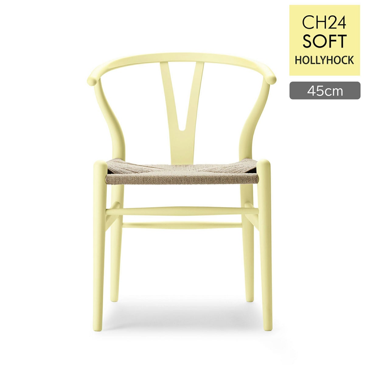 CH24 SOFT / HOLLYHOCK（ホリーホック） / Yチェアソフト（ワイチェア） ビーチ材・マットカラー / CARL HANSEN & SON （カール・ハンセン＆サン）