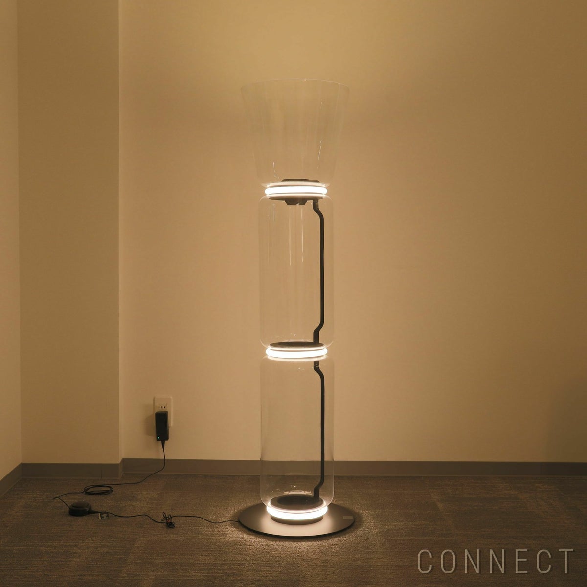 【アウトレット】FLOS（フロス） / NOCTAMBULE F2（ノクタンブルF2） HIGH CYLINDERS & CONE SMALL BASE / フロアランプ