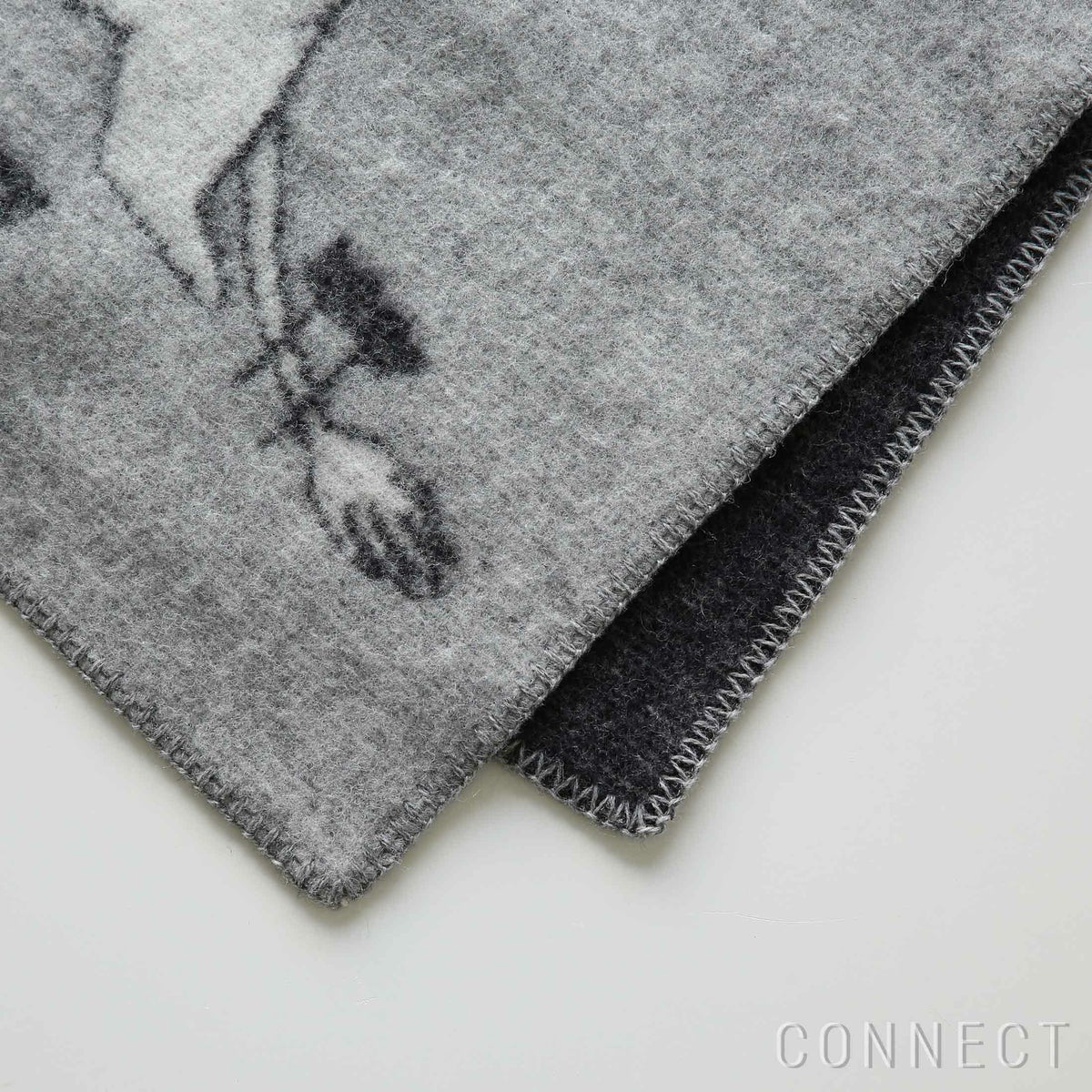 【リビングキャンペーンpt10倍】KLIPPAN（クリッパン） ウールブランケット〈ムーミンツリーハグ〉 ミニサイズ　65×90cm