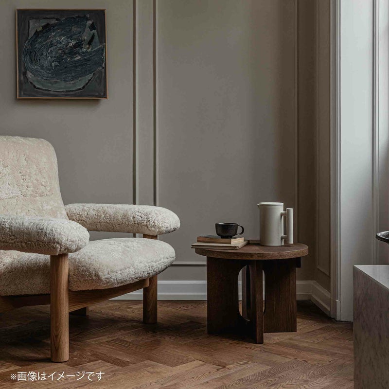 Audo Copenhagen（オドー・コペンハーゲン） / ANDROGYNE SIDE TABLE（アンドロジーン サイドテーブル）Φ50 / Natural Oak / サイドテーブル