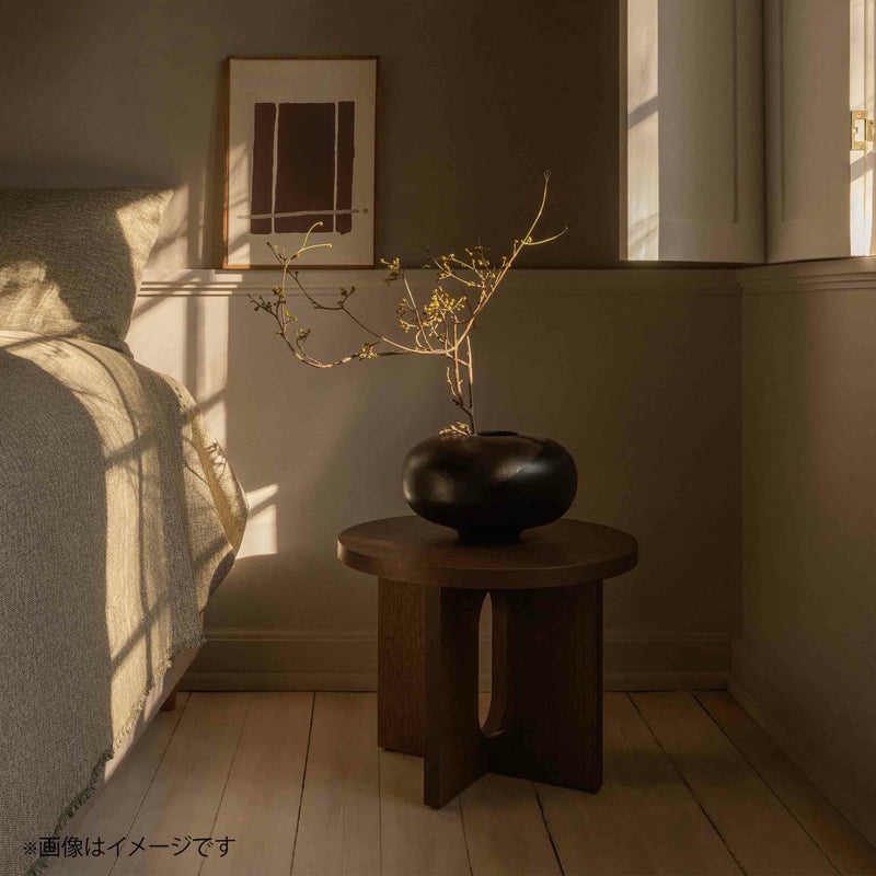 Audo Copenhagen（オドー・コペンハーゲン） / ANDROGYNE SIDE TABLE（アンドロジーン サイドテーブル）Φ50 / Darkstaind Oak / サイドテーブル