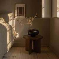 Audo Copenhagen（オドー・コペンハーゲン） / ANDROGYNE SIDE TABLE（アンドロジーン サイドテーブル）Φ50 / Walnut / サイドテーブル