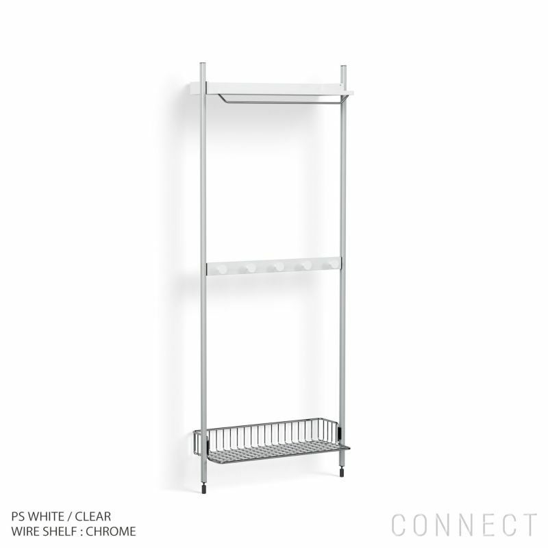 HAY（ヘイ） / LOOP STAND HALL（ハンガーラック） / ブラック | CONNECT