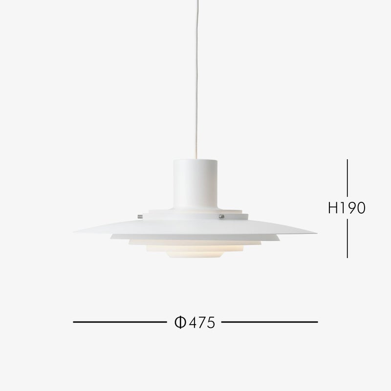 &Tradition（アンドトラディション） / P376 Pendant KF1（P376ペンダント KF1） / 全2色 / ペンダントライト