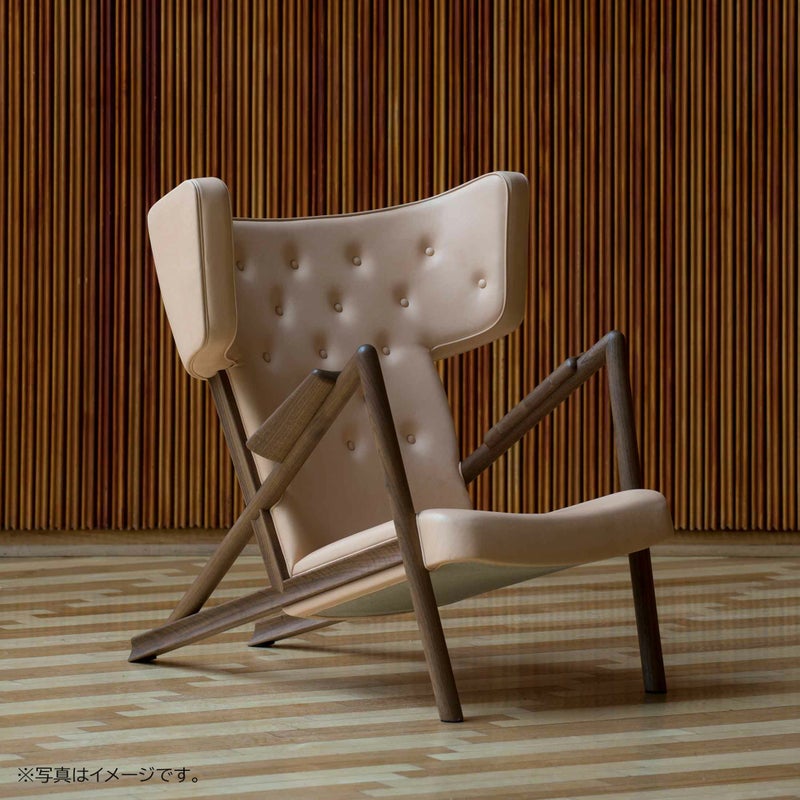 HOUSE OF FINN JUHL（ハウス・オブ・フィンユール） / GRASSHOPPER CHAIR（グラスホッパーチェア） / ウォルナット材・オイル仕上げ・エレガンスレザー（Elegance Walnut）