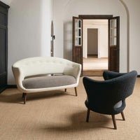 HOUSE OF FINN JUHL（ハウス・オブ・フィンユール） / WILLADSEN CHAIR（ウィラドセンチェア） / ウォルナット材・オイル仕上げ / Hallingdal 180・130（ハリンダル） / ラウンジチェア